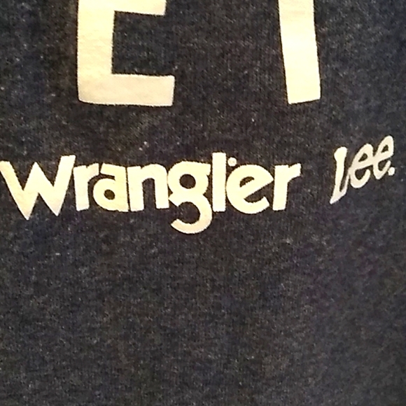 Men's Grey Wrangler Lee Tshirt ( XXL) - Picture 4 of 7